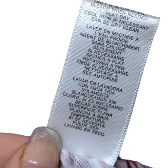 Michael Michael Kors Women's Abstract Print Scrunched Tank Top - Picture 10 of 10